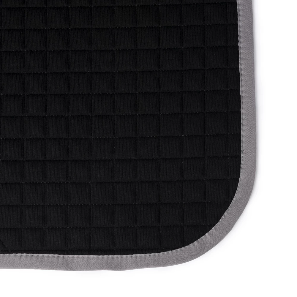 LeMieux Cotton Dressage Square  - Grey in Grey