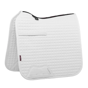 LeMieux Cotton Dressage Square   (Long Strap)- White in White