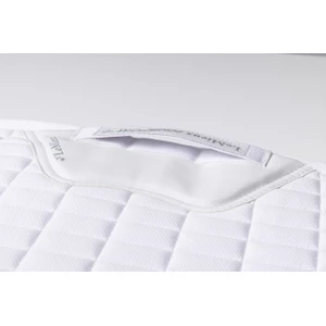 LeMieux Self-Cool Dressage Square Arctic  - White in White