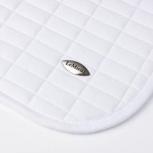 LeMieux Self-Cool Dressage Square Arctic  - White in White