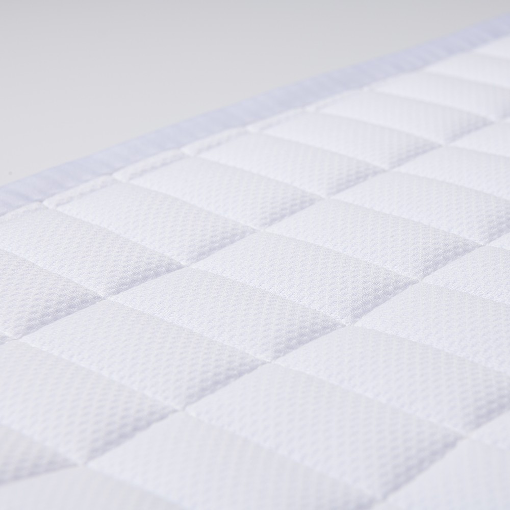 LeMieux Self-Cool Dressage Square Arctic - White