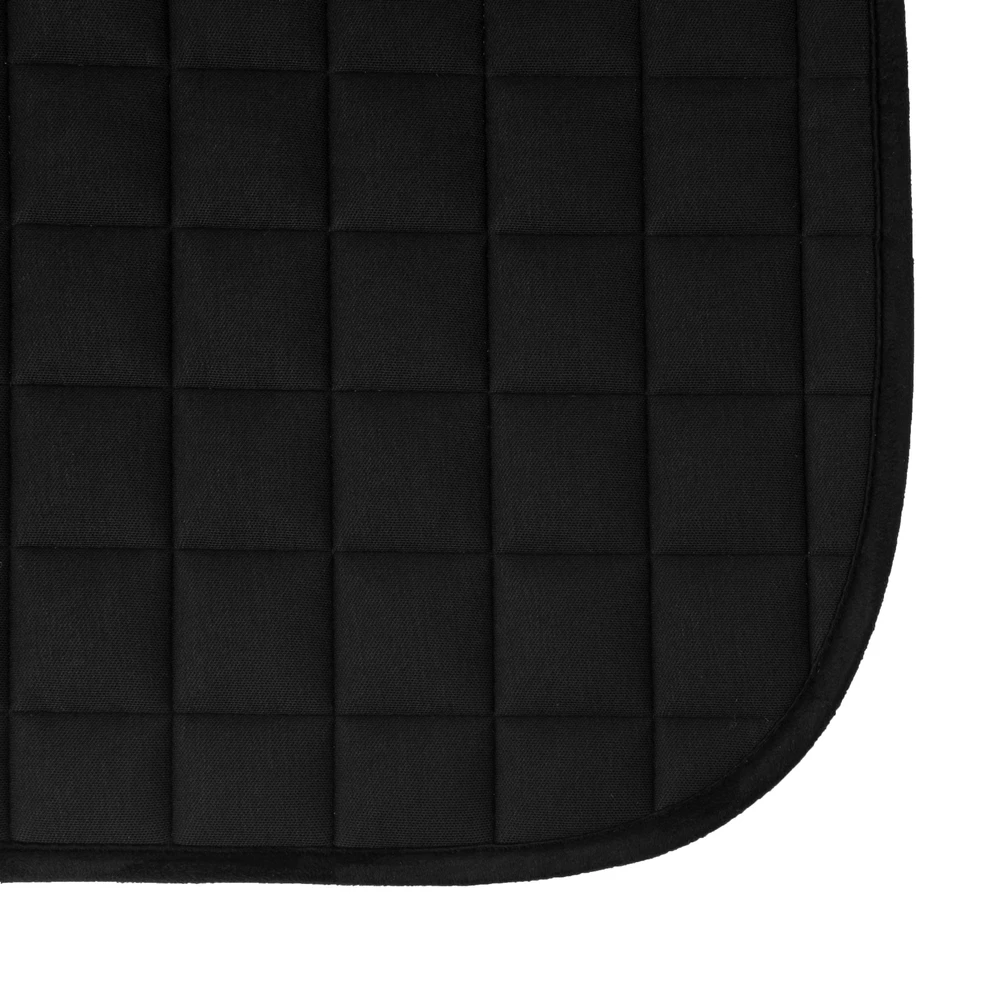 LeMieux X-Grip Silicone EuroJump Square  - Black in Black