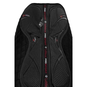 LeMieux X-Grip Silicone EuroJump Square  - Black in Black