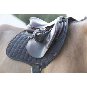 LeMieux X-Grip Silicone EuroJump Square  - Black in Black