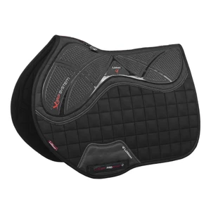 LeMieux X-Grip Silicone EuroJump Square  - Black in Black