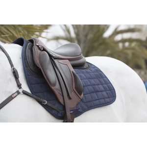 LeMieux X-Grip Silicone EuroJump Square  - Navy in Navy