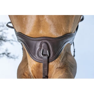 LeMieux Gel-Tek Anatomic Jumping Girth  - Brown 