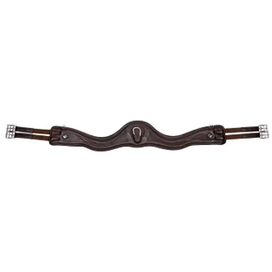 LeMieux Gel-Tek Anatomic Jumping Girth  - Brown in Brown