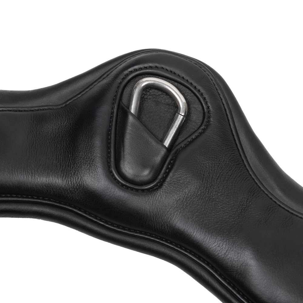 LeMieux Gel-Tek Anatomic Mono Girth  - Black in Black