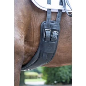 LeMieux Gel-Tek Anatomic Mono Girth  - Black in Black
