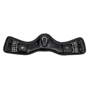 LeMieux Gel-Tek Anatomic Mono Girth  - Black in Black