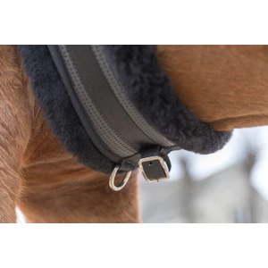 LeMieux Integrated Dressage Girth  / - Black in Black