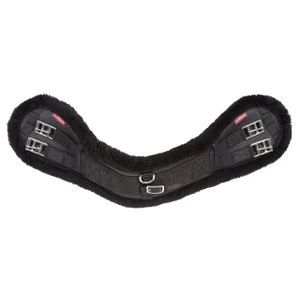 LeMieux Integrated Dressage Girth  / - Black in Black