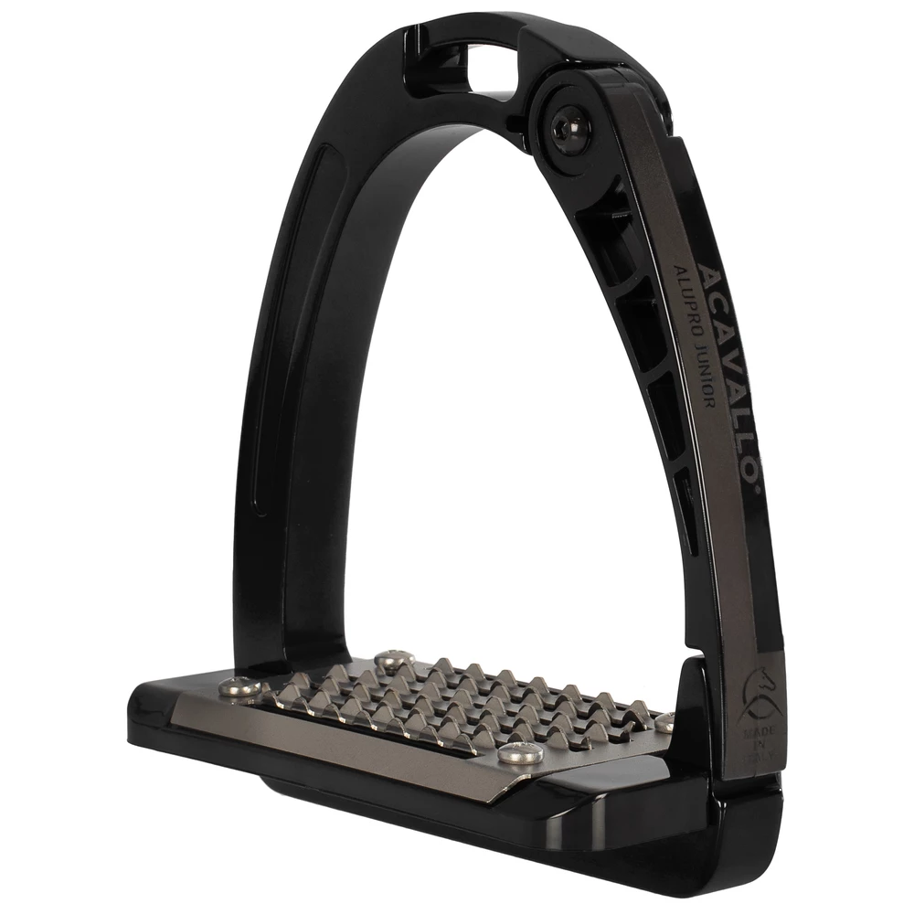 LeMieux Arena Junior Stirrups  - Black in Black