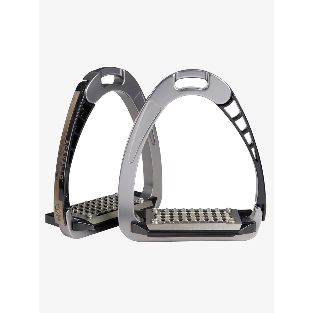 LeMieux Arena AluPro Stirrup  - Titanium in Titanium