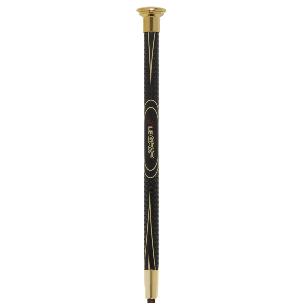 LeMieux LeGrip Jumping Whip  - Brown in Brown