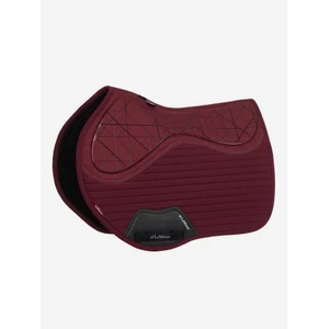 LeMieux Soft Shell Anti Slip EuroJump Square  - Burgundy in Burgundy
