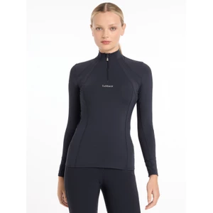 LeMieux Mia Mesh Long Sleeve Base Layer  - Navy in Navy
