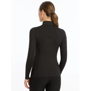 LeMieux Mia Mesh Long Sleeve Base Layer  - Black in Black