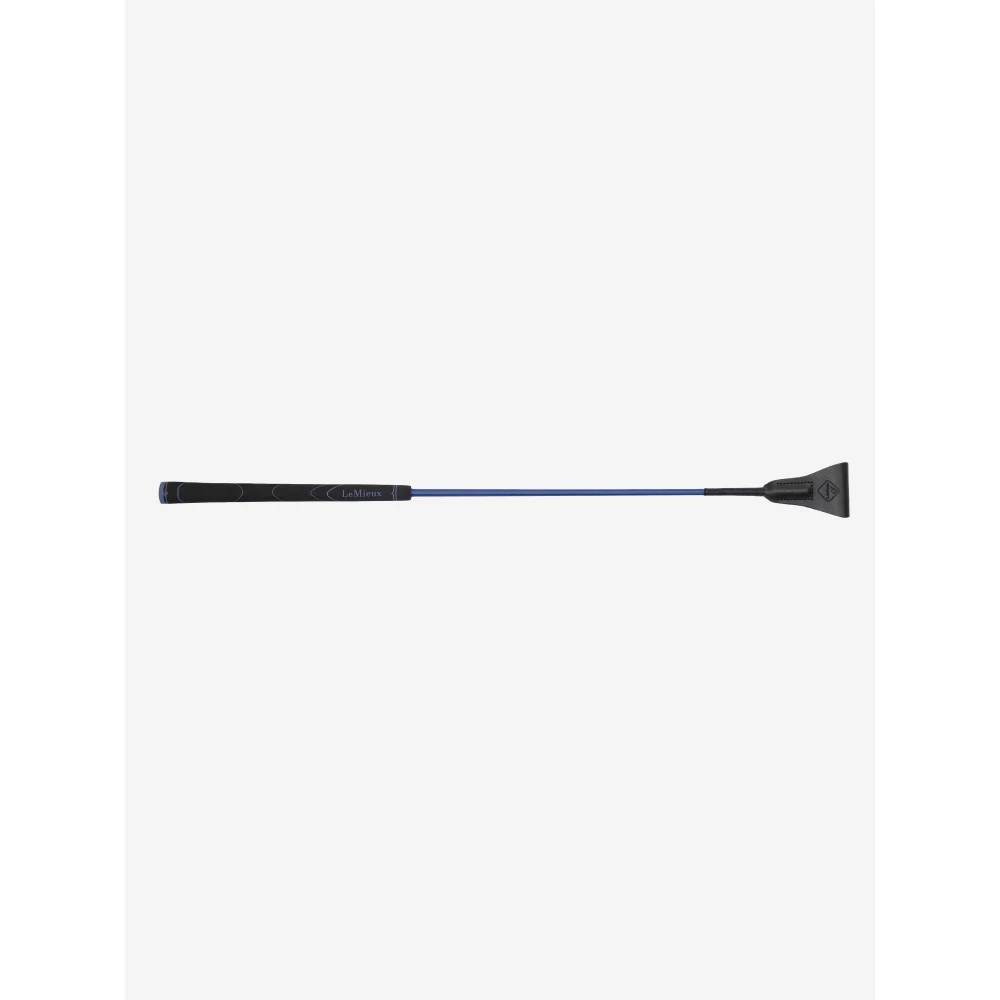 LeMieux Grip-Tek Jumping Whip  - Navy in Navy