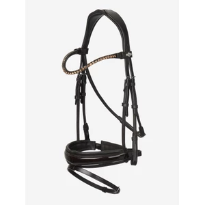 LeMieux Kudos Patent Dressage Bridle  - Brown in Brown