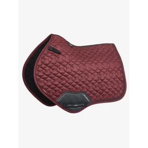 LeMieux Crystal Suede Close Contact Pad  - Burgundy in Burgundy