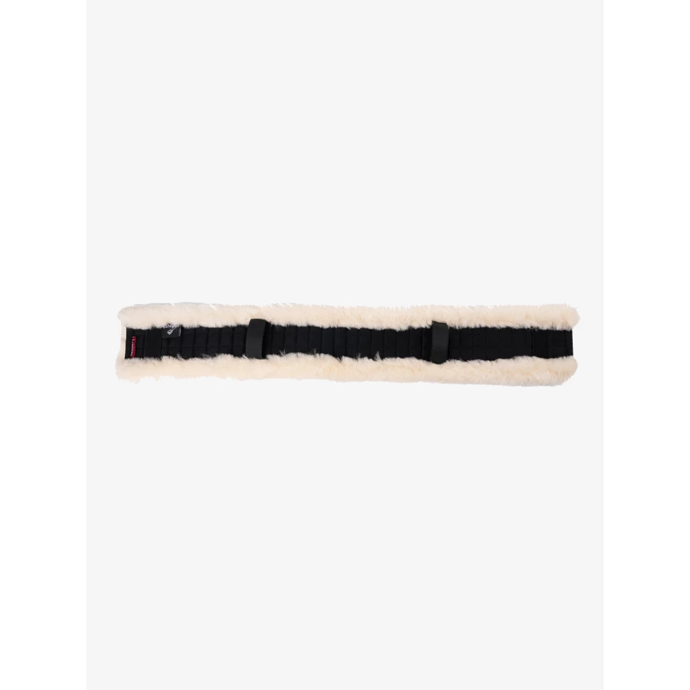 LeMieux Simuwool GP Girth Cover  - Black/Natural in Black/Natural