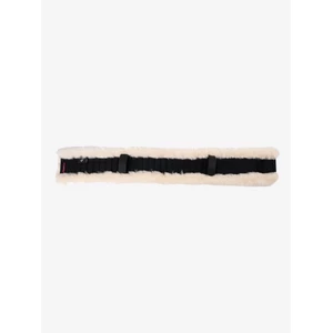 LeMieux Simuwool GP Girth Cover  - Black/Natural in Black/Natural