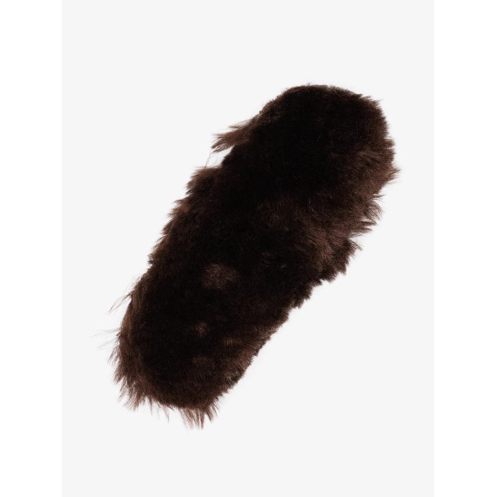 LeMieux Simuwool Chin/ Noseband Guard  - Brown in Brown