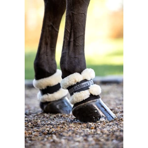 LeMieux Fleece Pastern Wrap - Black in Black
