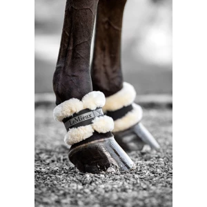 LeMieux Fleece Pastern Wrap - Black in Black