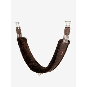 LeMieux Fleece Lined Anatomic Girth  / - Brown 
