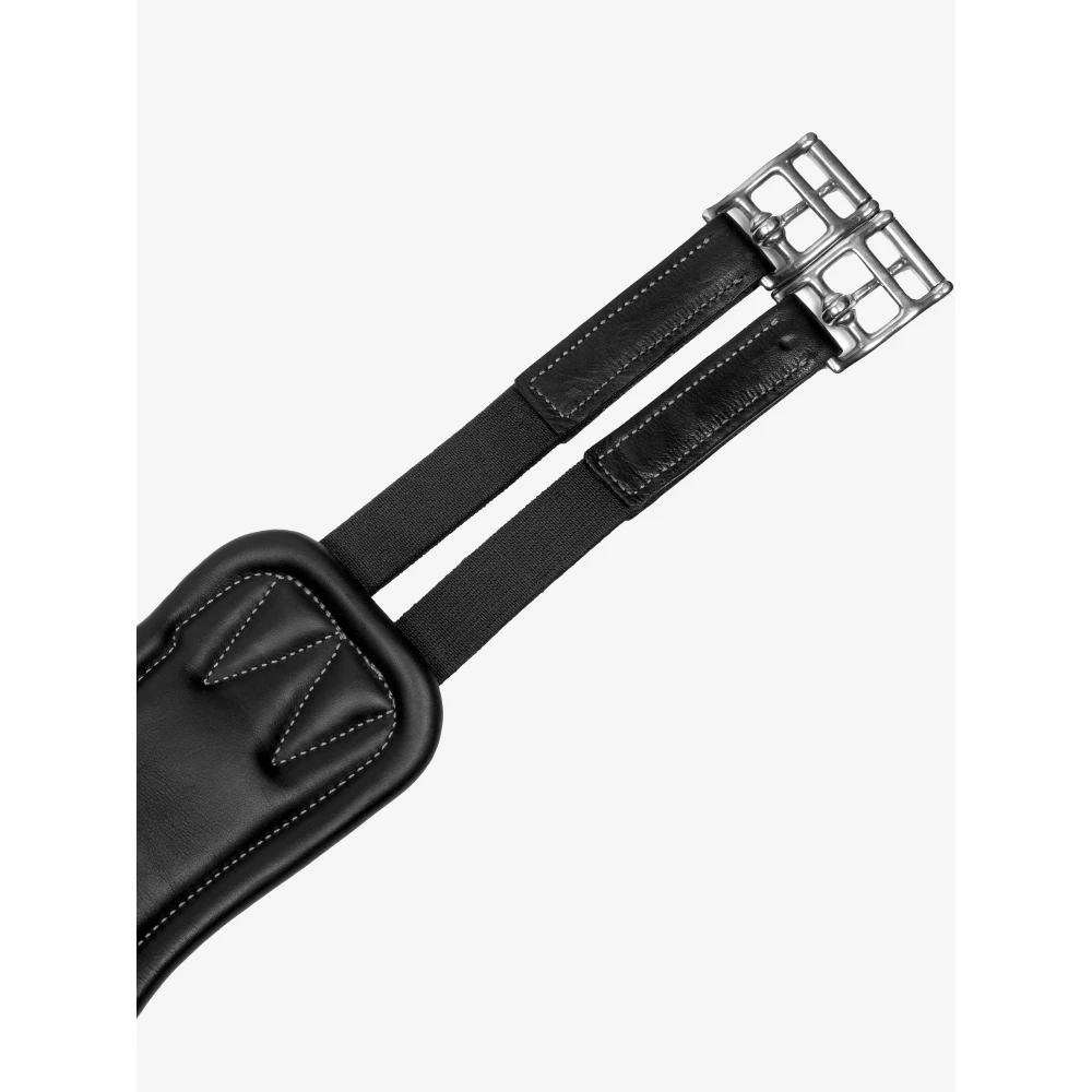 LeMieux Gel-Tek Anatomic Long Stud Girth with Magnet  - Black in Black