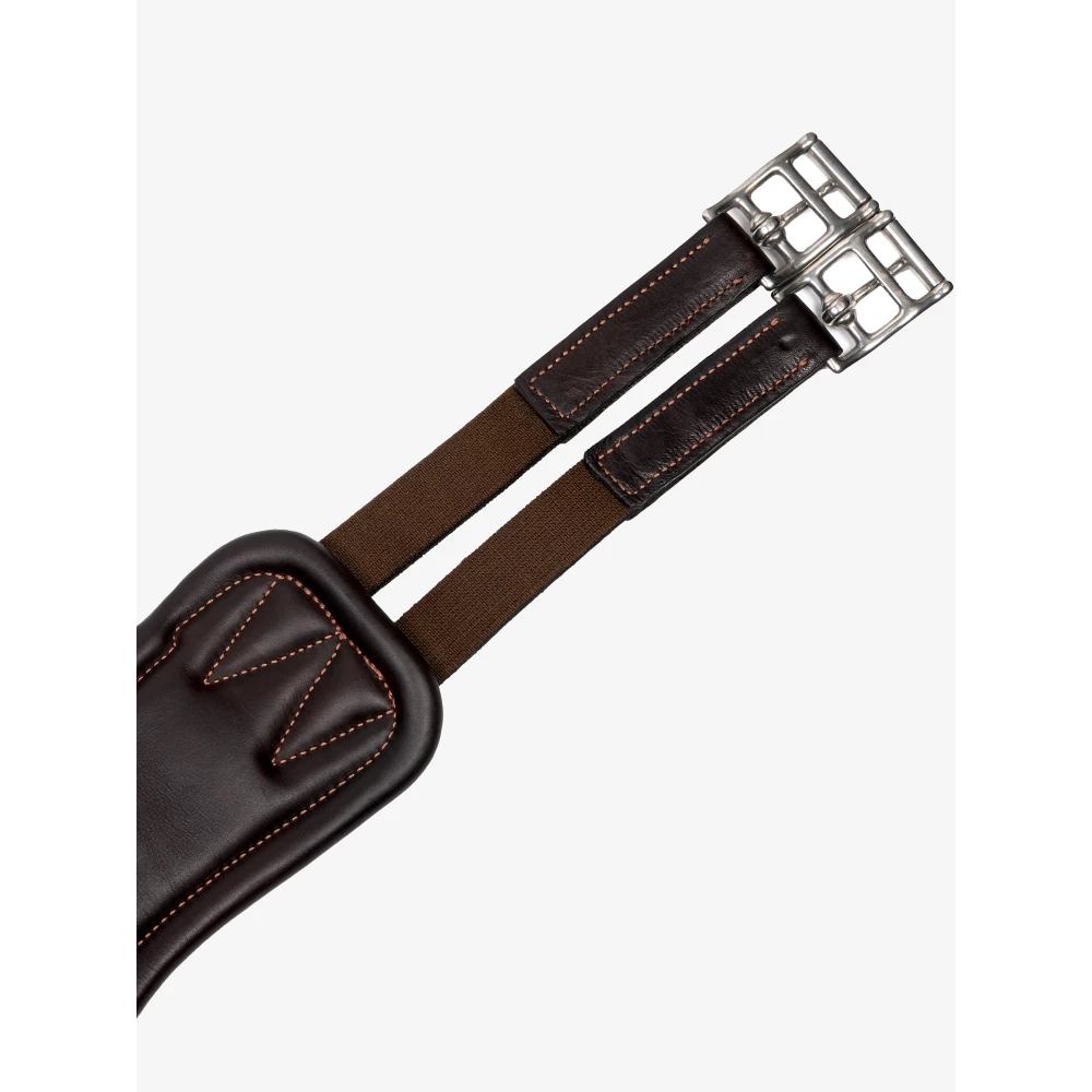 LeMieux Gel-Tek Anatomic Long Stud Girth with Magnet  - Brown in Brown