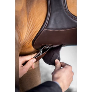 LeMieux Gel-Tek Anatomic Long Stud Girth with Magnet  - Brown in Brown
