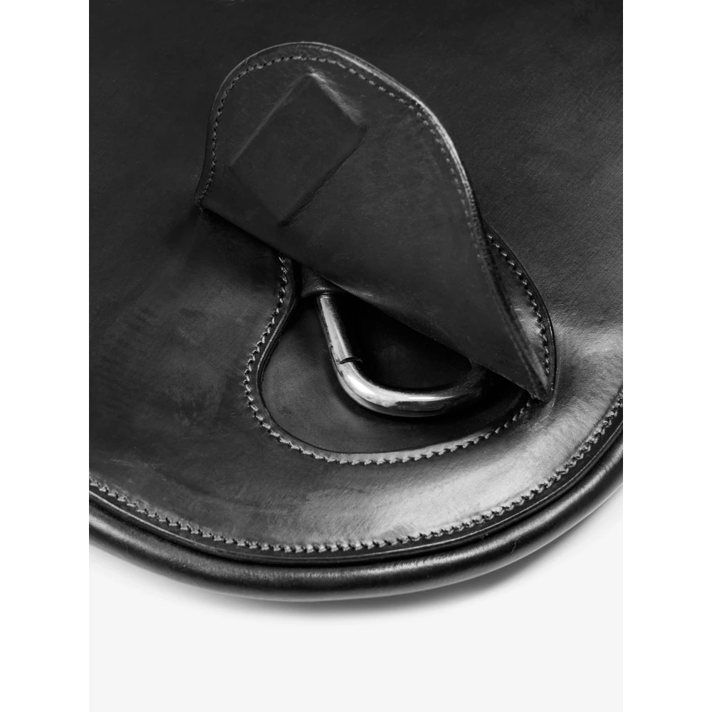 LeMieux Gel-Tek Anatomic Short Stud Girth with Magnet  - Black in Black