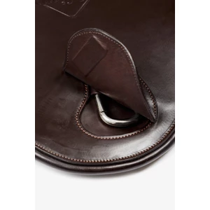 LeMieux Gel-Tek Anatomic Short Stud Girth with Magnet  - Brown in Brown