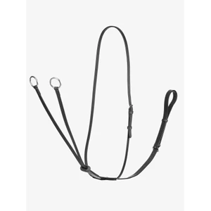 LeMieux Arika Running Martingale  - Black/Silver in Black/Silver