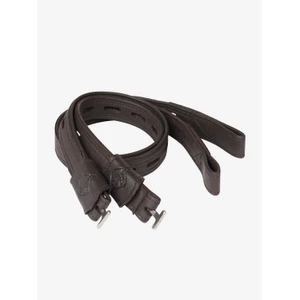 LeMieux Vector Close Contact Stirrup Leather  - Brown in Brown