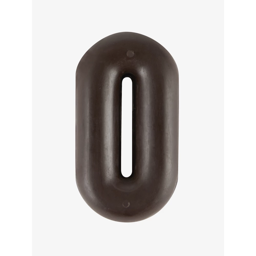 LeMieux Rubber Martingale Stoppers  - Brown in Brown