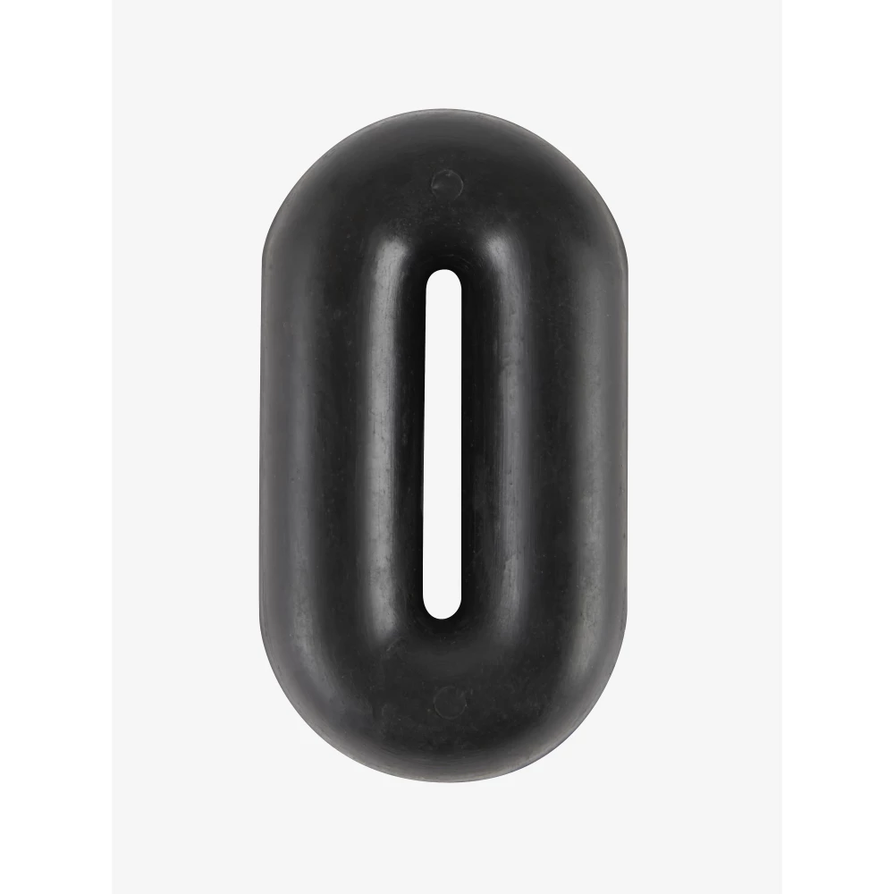 LeMieux Rubber Martingale Stoppers  - Black in Black