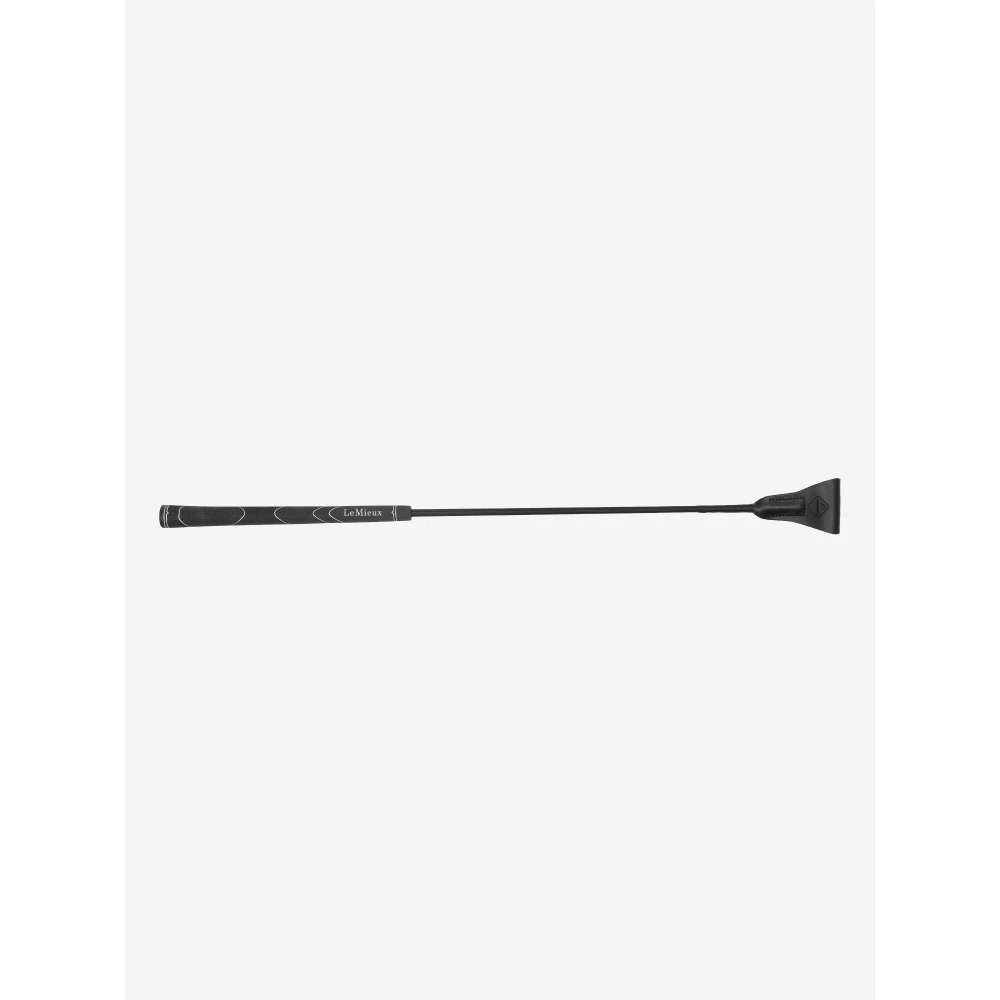 LeMieux Grip-Tek Jumping Whip  - Carbon in Carbon