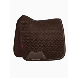 LeMieux Crystal Suede Dressage Square  - Brown in Brown