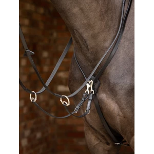 LeMieux Kudos Running Martingale  - Black/Silver 