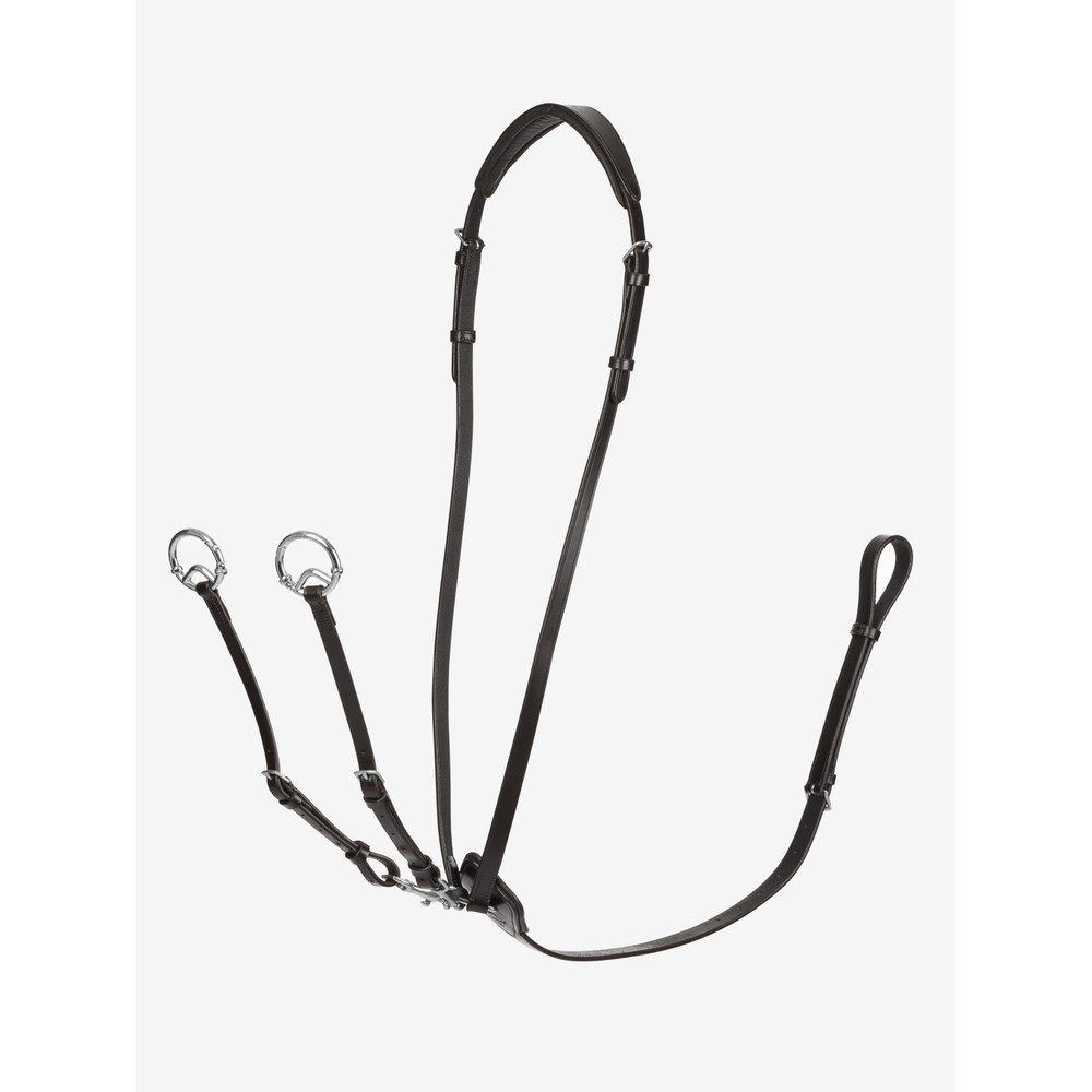 LeMieux Kudos Running Martingale - Brown/Silver