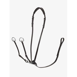 LeMieux Kudos Running Martingale - Brown/Silver in Brown/Silver