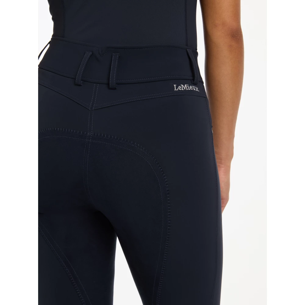 LeMieux Victoria Breech Suede Seat  - Navy in Navy