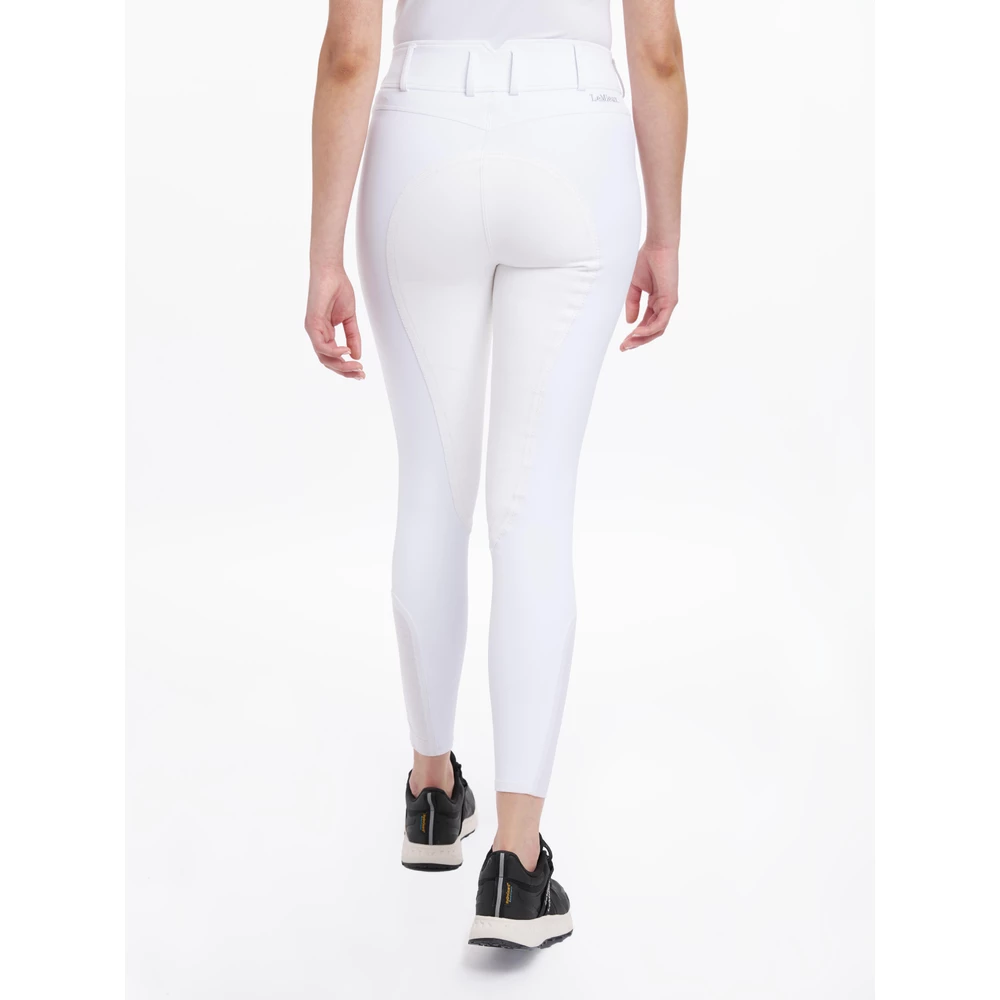 LeMieux Victoria Breech Suede Seat  - White in White