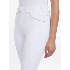 LeMieux Victoria Breech Suede Seat  - White 
