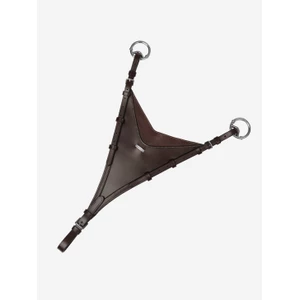 LeMieux Kudos Bib Martingale Attachment  - Brown/Silver in Brown/Silver